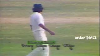 Imran Khan 39 Years Old Bowling. Two Overs Ball by Ball. 1st Test vs Sri Lanka 1991