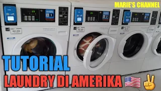 TUTORIAL - LAUNDRY DI AMERICA 🇺🇸✌ - LAUNDRY IN USA