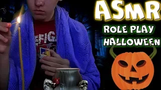 🎧АСМР/ASMR-Хэллоуин Ролевая игра Зельевар, шепот триггеры/Halloween Role play Potion master alchemy