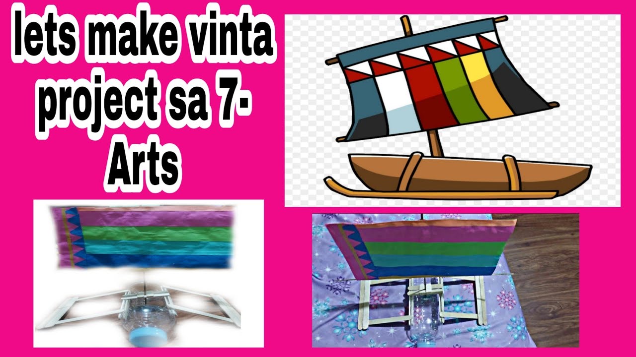 How to make a vinta boat using plastic bottle