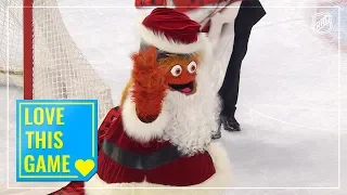 Gritty gets into the holiday spirit as 'Gritty Claus'