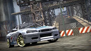 NFS Most Wanted | 2005 Nissan Skyline | GT R R34 NISMO Z Tune | Top Speed 386 KMH