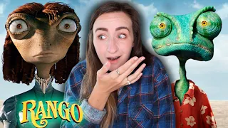 *RANGO* is Truly Underrated! FIRST Time Watching (Movie Commentary & Reaction)