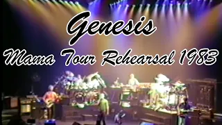 Genesis - Mama Tour Rehearsal 1983 [AI Upscaled, 50FPS]