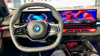 New BMW 5 Series 2024 - My Modes, AMBIENT LIGHTS & digital cockpit views