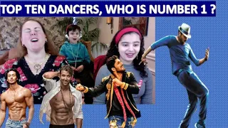 Top 10 Indian Dancers (Actors Edition) / AMERICANS REACTION