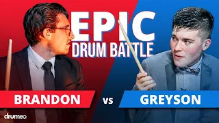 Greyson Nekrutman Vs. Brandon Toews (Epic Drum Battle)