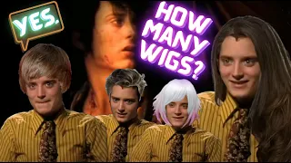 How many wigs will Elijah Wood Wear | Prank Interview #shorts