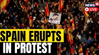 Spain Protests Live Updates | Thousands Protest Against Spanish Government | Protests In Spain