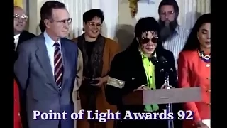 Michael Jackson in the White House 1992 (Point of Light Awards)