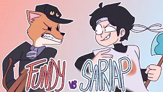 Fundy vs. Sapnap [Dream SMP] (Scrapped Animation)