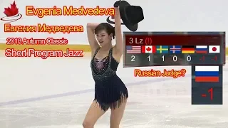 Evgenia Medvedeva (Евгения Медведева) - 2018 Autumn Classic - SHORT program - JAZZ