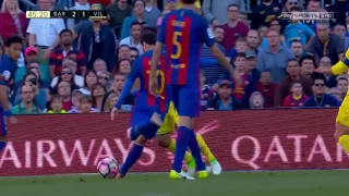 Lionel Messi vs Villarreal Home 2016/17 Resumen Del Partido Completo