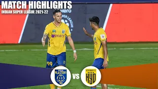 ISL 2021-22 M55 Highlights: Kerala Blasters Vs Hyderabad FC