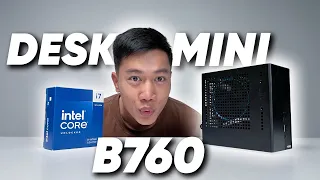 mini PC không cần "NGUỒN" - cắm chíp Desktop - Chưa đến 5 Triệu - ASRock DeskMini B760