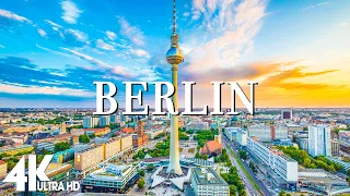 FLYING OVER BERLIN (4K UHD) - Relaxing Music Along With Beautiful Nature Videos - 4K Video HD