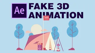 Create This Easy Fake 3D Animation in After Effects