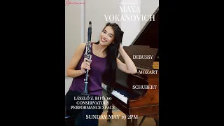 IAP Degree Recital: Maya Yokanovich, clarinet