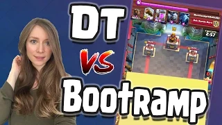 CLASH ROYALE// HALF A SCREEN  Challenge with BOOTRAMP