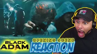 BLACK ADAM *Exclusive DC Fandome Clip* REACTION