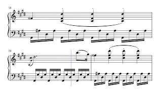 Beethoven's Moonlight Sonata, 3rd Movement (Opus No. 2) C# Minor | E Major