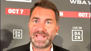 TOTAL DOMINATION - Eddie Hearn reacts to Spence vs Crawford; Says no to rematch & wants charlo fight