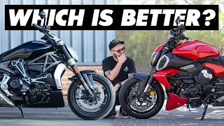 Ducati Diavel 1260 vs V4: Which Is Better?!