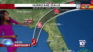 Idalia moving closer to Florida coast, forecast to hit as strong hurricane