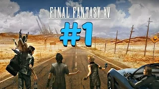 Final Fantasy 15 - Gameplay Walkthrough Part 1 Developer Demo Presentation E3 2016