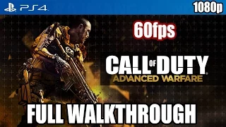 Call of Duty Advanced Warfare (PS4) FULL WALKTHROUGH @ 60fps [1080p] TRUE-HD QUALITY