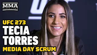 Tecia Torres Knows She's A 'Bad Matchup' For Mackenzie Dern | UFC 273