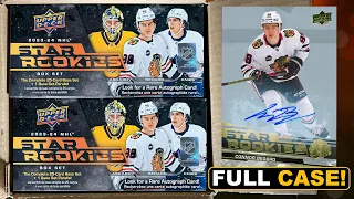 OPENING A 20 BOX CASE of 2023-24 Upper Deck Star Rookies Hockey Retail Box Set - Connor Bedard!