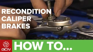 How To Recondition Road Bike Caliper Brakes