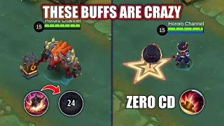 BUFFED HARLEY AND MINO'S COOLDOWN TEST
