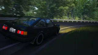 PK Akina Downhill AE86 Stock 5:09.529 | Assetto Corsa