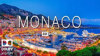 MONACO VIDEO 8K HDR 60fps DOLBY VISION WITH SOFT PIANO MUSIC