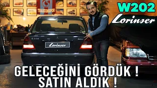 GELECEĞİNİ GÖRDÜK ! ARABAYI ALDIK ! | MERCEDES-BENZ W202 C200 LORİNSER