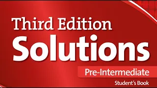 Solutions Pre Intermediate 3rd edition 6F Сторінки 68-69 ✔Відеоурок