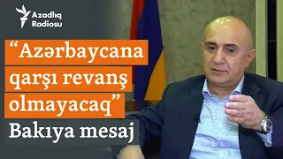 “Əliyev dedi ki, əziz ermənilər...” - Qarabağın erməni separatçılarından Bakıya mesaj