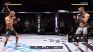 EA Sports UFC 3 Online Ranked - Jose Aldo vs Conor McGregor