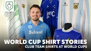 World Cup Shirt Stories: Club team shirts at the World Cup