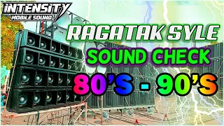 RAGATAK DISCO 80'S 90'S Battle mix & Soundcheck 2022 ⚡ T - RAGATAK MIX ♪