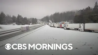 Second dangerous winter storm slams the West Coast, creating difficult travel conditions