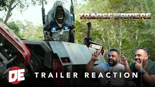 Transformers Rise of the Beasts Trailer Reaction