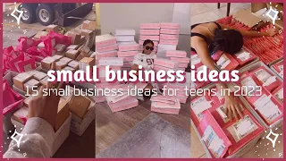 small business ideas for teens in 2023 (part 3) 🌷