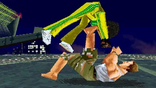 Die Hard Arcade / Dynamite Deka | All Throws & Grab Moves