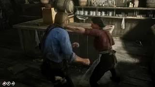 The Only Female NPC in RDR2 Who Fights Back - Red Dead Redemption 2