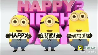 Noizz Minions happy birthday/ meme / matate xfa reeditado resubido