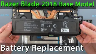 Razer Blade 15 2018 Base Model Battery Replacement