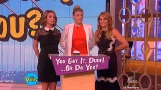 Jodie Sweetin - The View 2-26-16 part 1
